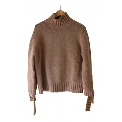 Pre-owned Malo Cashmere Jumper In Camel