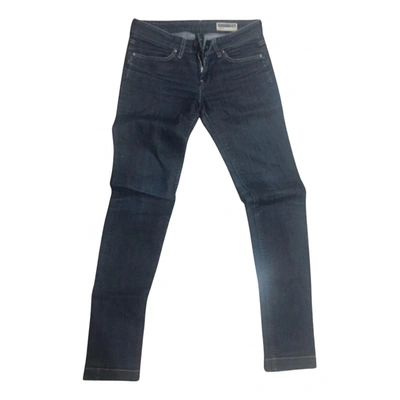 Pre-owned Fornarina Jeans In Blue