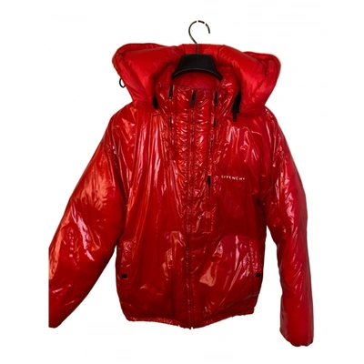Pre-owned Givenchy Coat In Red
