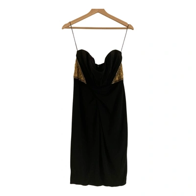 Pre-owned Marchesa Silk Mid-length Dress In Multicolour