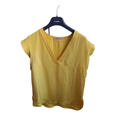 Pre-owned Etro Silk Top In Yellow