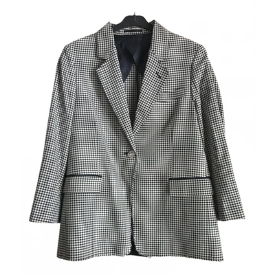 Pre-owned Golden Goose Wool Blazer In Multicolour