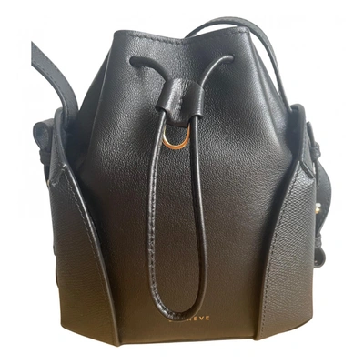 Pre-owned Senreve Leather Mini Bag In Black