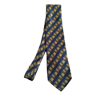 Pre-owned Pierre Balmain Silk Tie In Multicolour