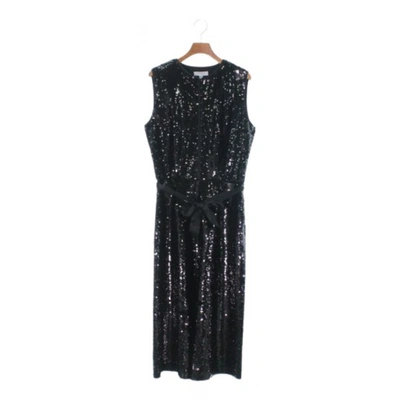 Pre-owned Equipment Mid-length Dress In Black