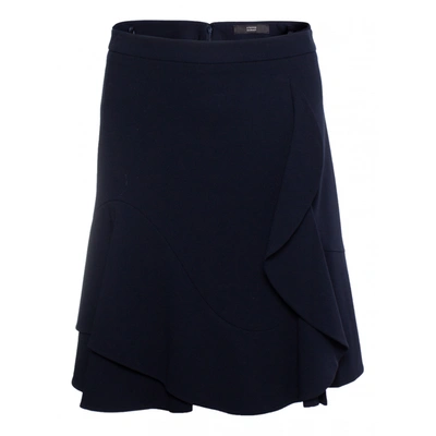 Pre-owned Steffen Schraut Mid-length Skirt In Blue