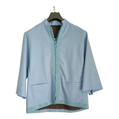Pre-owned Haider Ackermann Wool Shirt In Turquoise