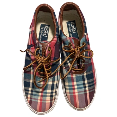 Pre-owned Ralph Lauren Cloth Trainers In Multicolour