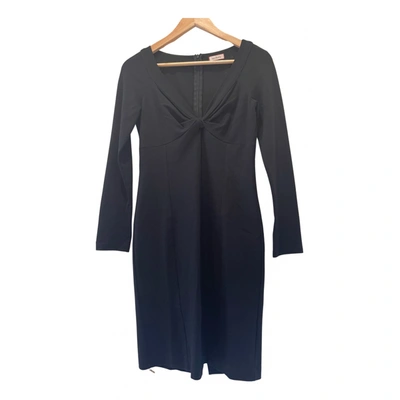 Pre-owned Max & Co Mid-length Dress In Black