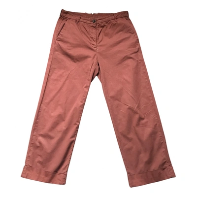 Pre-owned Nine In The Morning Trousers In Pink