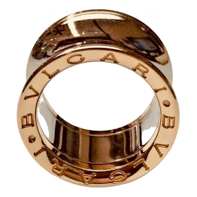 Pre-owned Bvlgari Pink Gold Ring