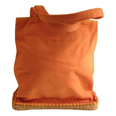 Pre-owned Patrizia Pepe Handbag In Orange