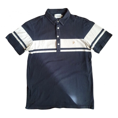 Pre-owned Farah Polo Shirt In Blue