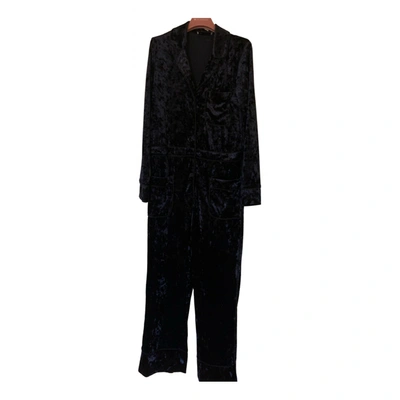 Pre-owned Weili Zheng Jumpsuit In Blue