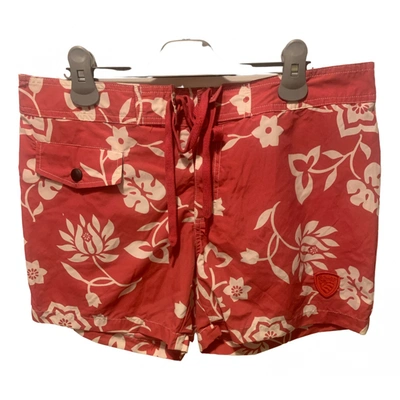 Pre-owned Blauer Shorts In Red