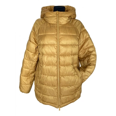 Pre-owned Marella Puffer In Yellow