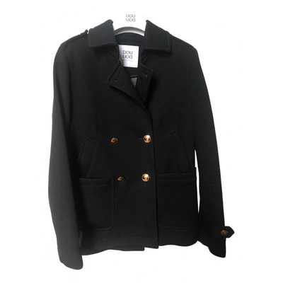 Pre-owned Douuod Jacket In Black