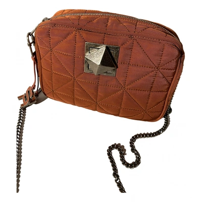 Pre-owned Sonia Rykiel Copain Cloth Crossbody Bag In Brown