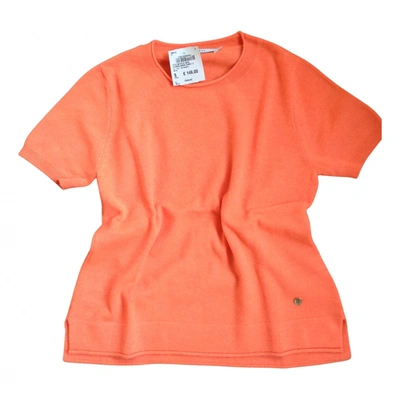 Pre-owned Xandres Cashmere Jumper In Orange