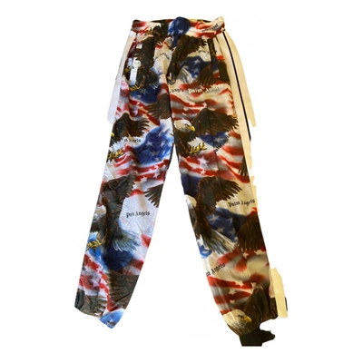 Pre-owned Palm Angels Trousers In Multicolour
