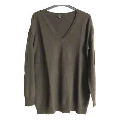 Pre-owned Nili Lotan Cashmere Jumper In Brown
