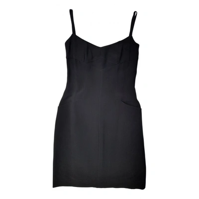 Pre-owned Karl Lagerfeld Mid-length Dress In Black