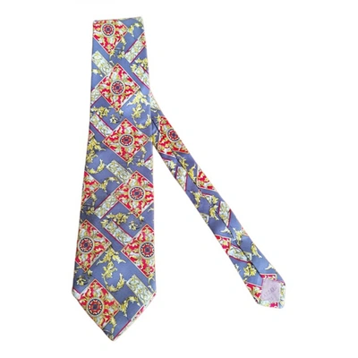 Pre-owned Loris Azzaro Silk Tie In Multicolour