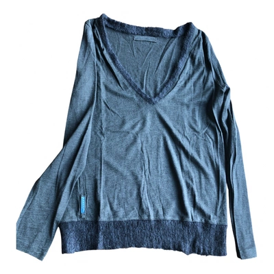 Pre-owned Prada Wool Knitwear In Blue