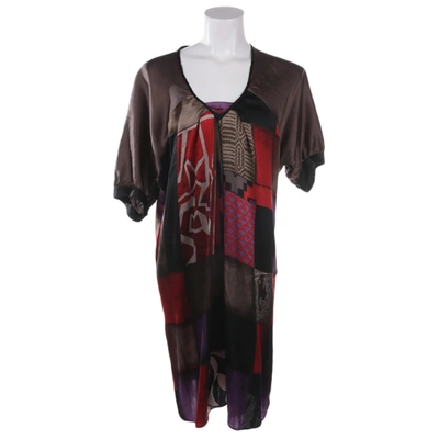 Pre-owned Etro Silk Dress In Multicolour