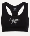 More Joy By Christopher Kane More Joy Sports Bra In Black