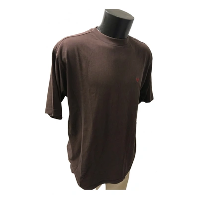 Pre-owned Avirex T-shirt In Brown