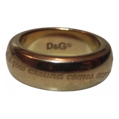 Pre-owned Dolce & Gabbana Ring In Gold
