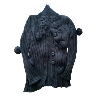 Pre-owned Blumarine Wool Knitwear In Black