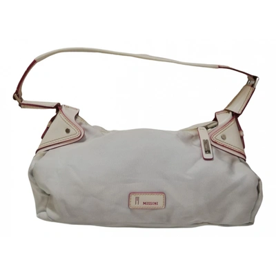 Pre-owned M Missoni Handbag In White