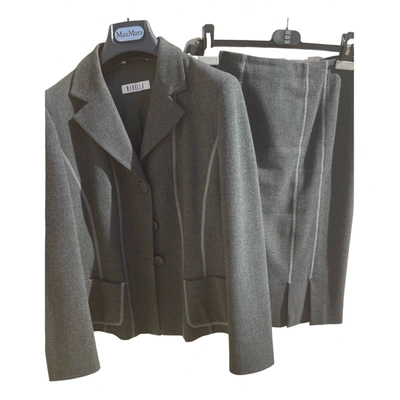 Pre-owned Marella Suit Jacket In Grey