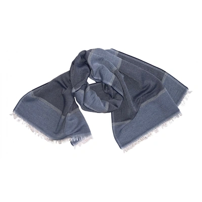 Pre-owned Daniel Hechter Scarf & Pocket Square In Blue