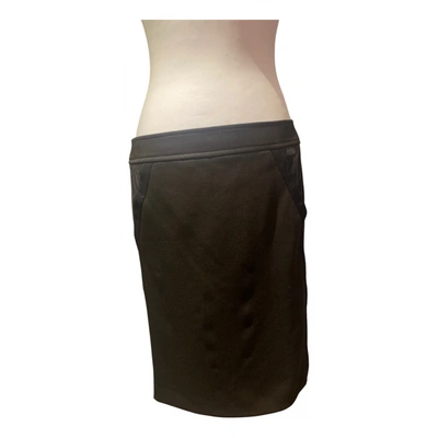 Pre-owned Gucci Wool Mid-length Skirt In Brown