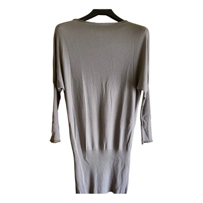Pre-owned Cristinaeffe Dress In Grey