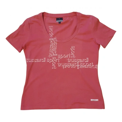 Pre-owned Trussardi Blouse In Pink