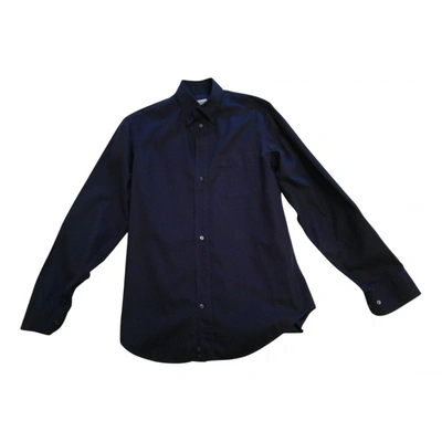 Pre-owned Armani Collezioni Shirt In Black