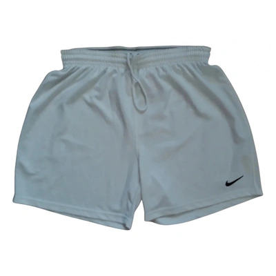 Pre-owned Nike Short In White