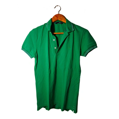 Pre-owned Gas Polo Shirt In Green
