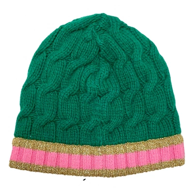 Pre-owned Gucci Cashmere Beanie In Green