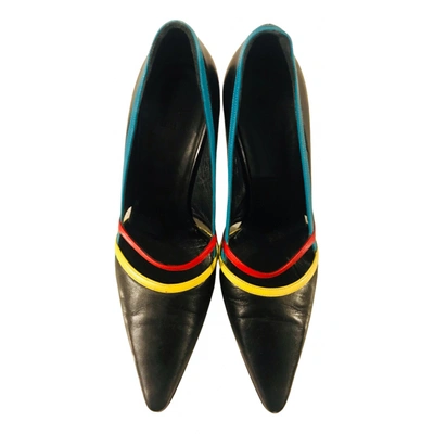 Pre-owned Furla Leather Heels In Multicolour