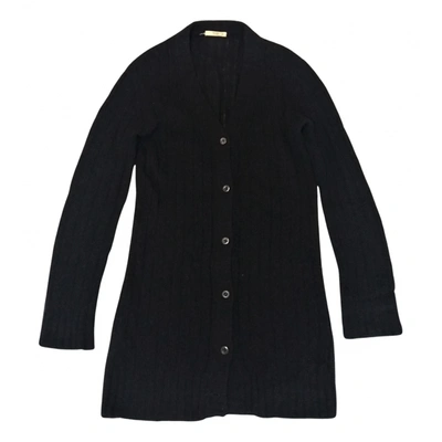 Pre-owned Prada Wool Cardigan In Black