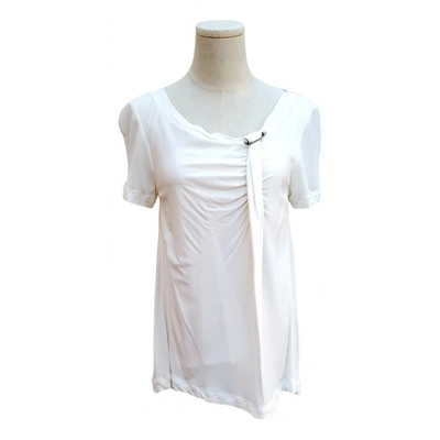 Pre-owned Louis Vuitton T-shirt In White