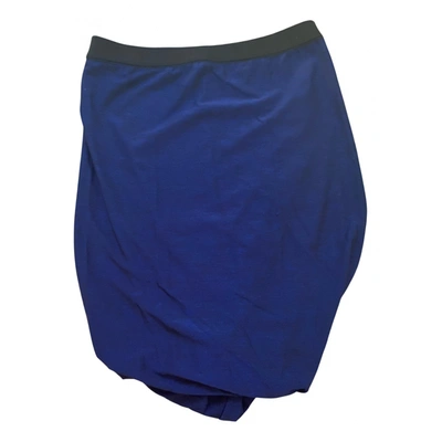Pre-owned Alexander Wang Mid-length Skirt In Blue