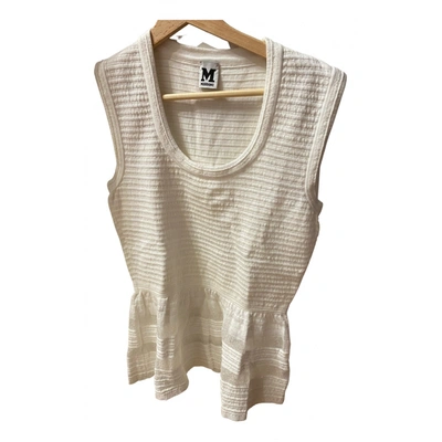 Pre-owned M Missoni Vest In White