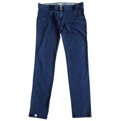 Pre-owned Freddy Slim Jeans In Blue