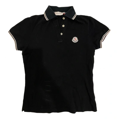 Pre-owned Moncler Polo In Black
